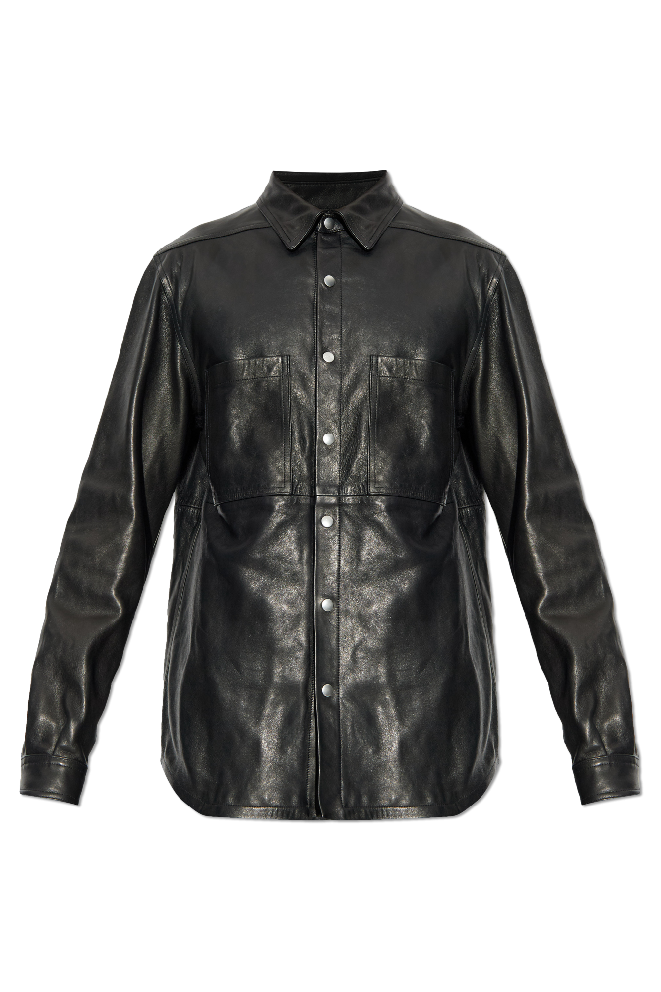 Rick Owens Leather jacket | eBay